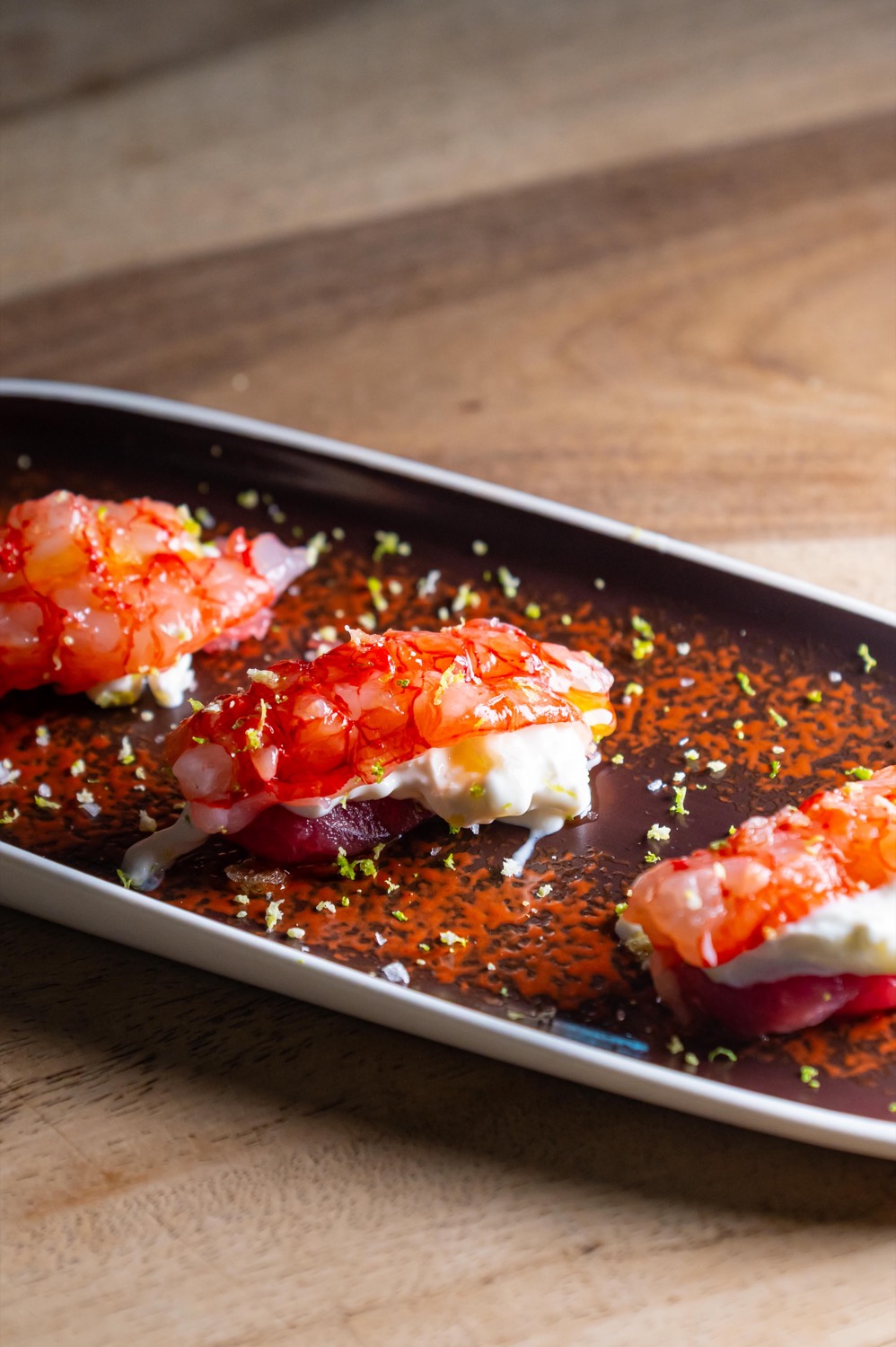 Gambero rosso crudo — Casa Carmen